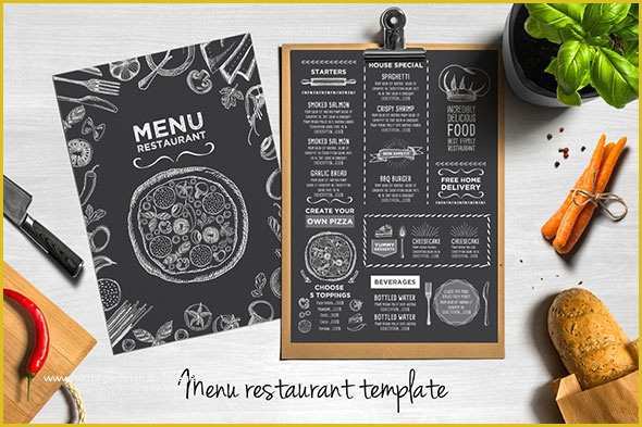 Free Photoshop Menu Template Of 25 High Quality Restaurant Menu Design Templates