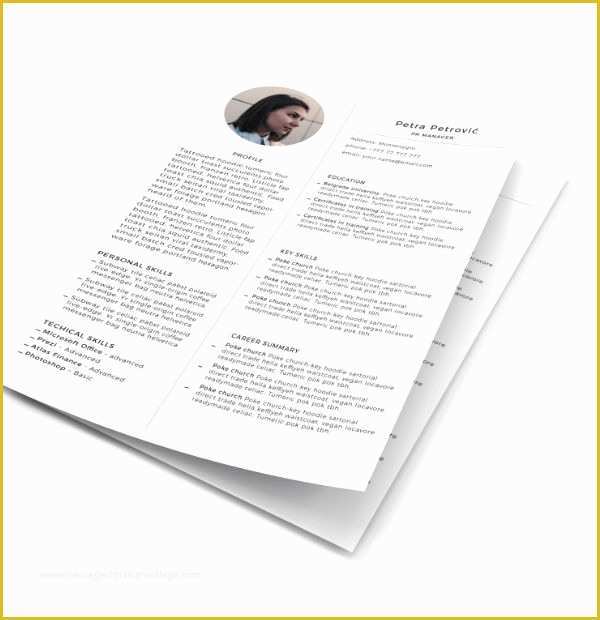 Free Photoshop Resume Templates Of 24 Free Resume Templates to Help You Land the Job