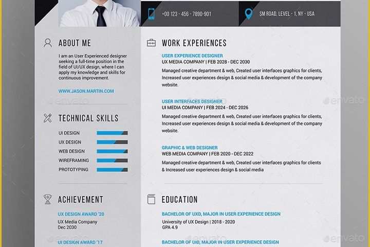 Free Photoshop Resume Templates Of 41 Resume Templates &amp; Examples Professional Modern