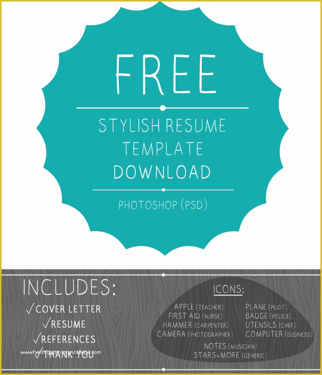 Free Photoshop Resume Templates Of Black and White Obsession Chic and Polished Resume