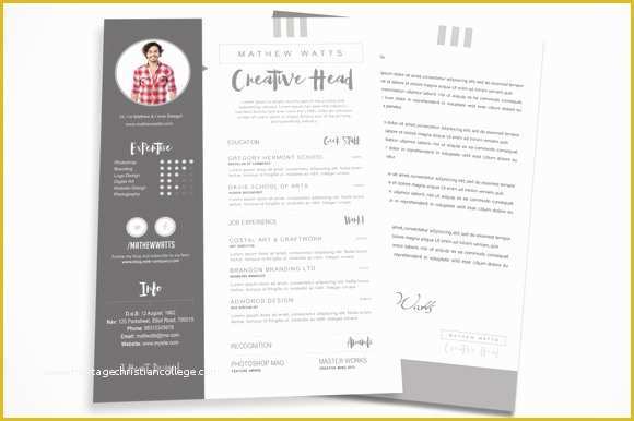 Free Photoshop Resume Templates Of Sharp &amp; Clean Resume for Shop Resume Templates On