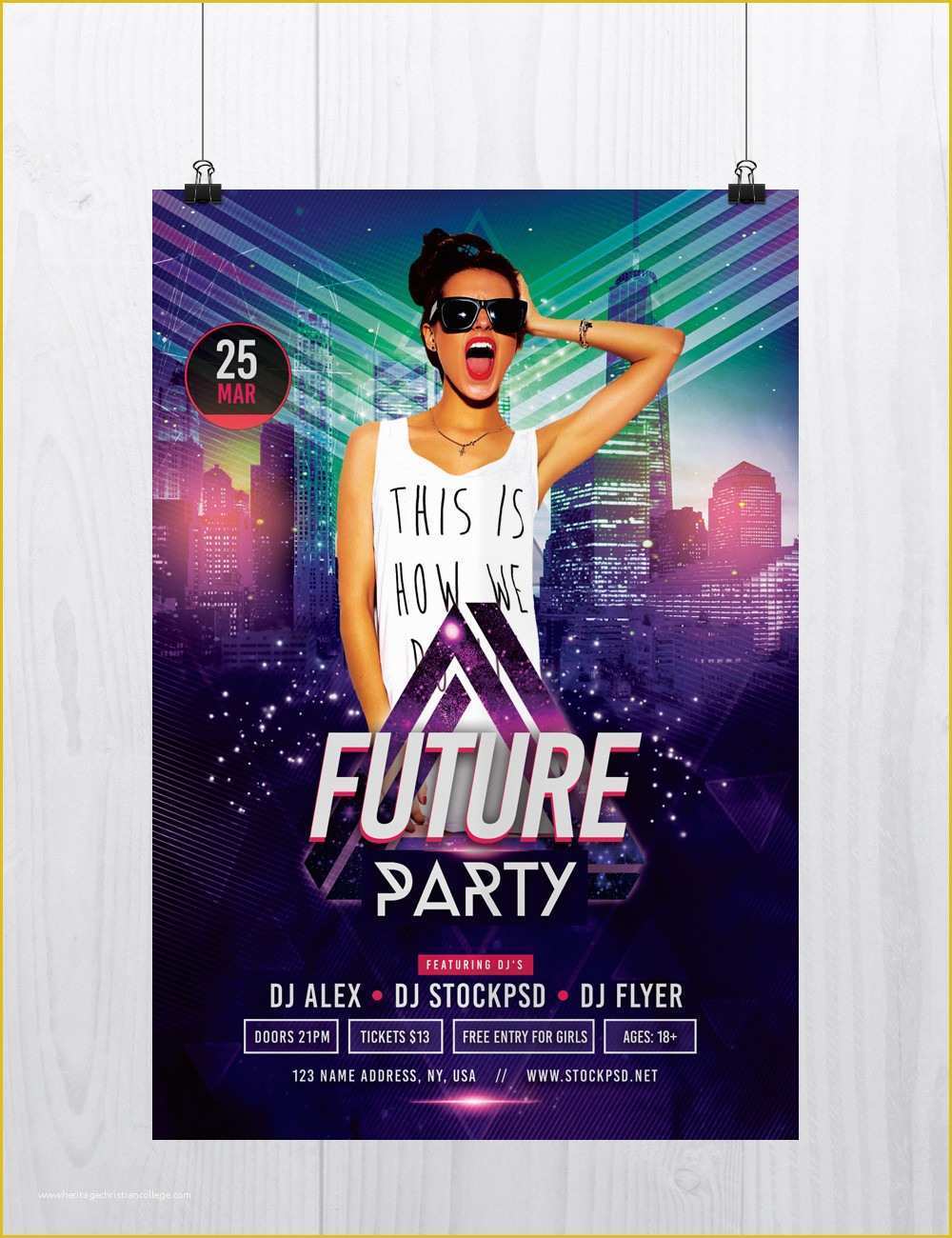 Free Photoshop Templates Of Future Party Free Shop Flyer Template Free Psd
