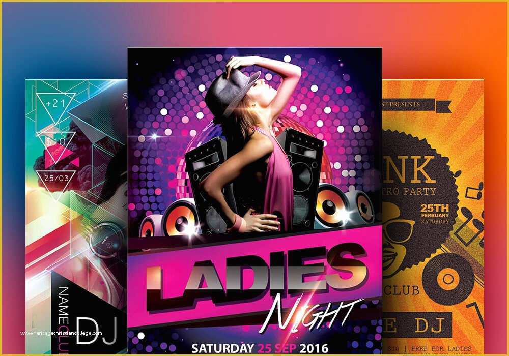 Free Photoshop Templates Of New Party Season Free Psd Flyer Templates Graphicsfuel