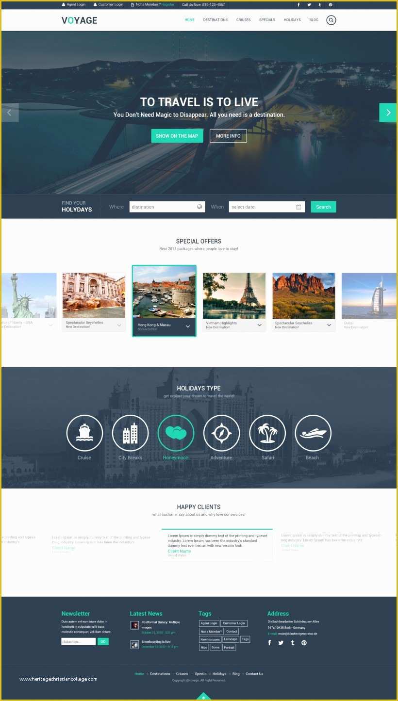 Free Photoshop Website Templates Of 15 Best Psd Website Templates for 2014