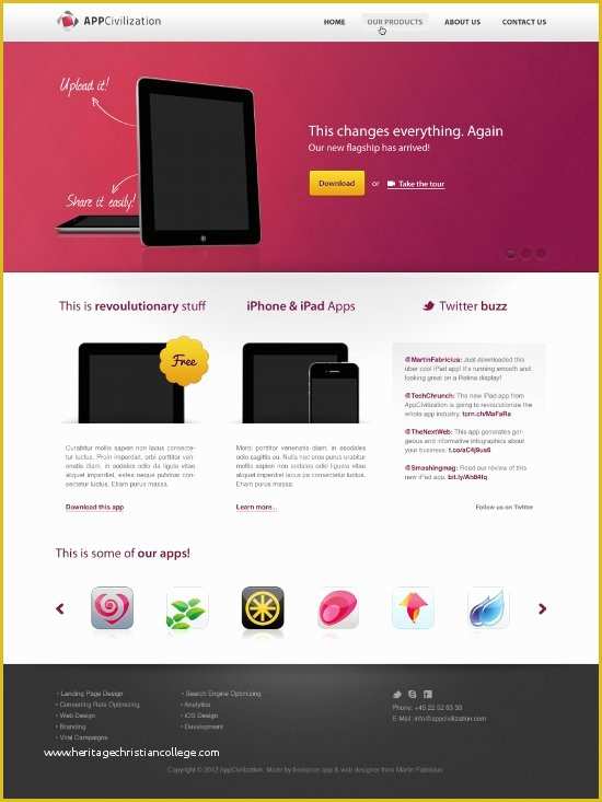 Free Photoshop Website Templates Of 25 High Quality Free Website Templates In Psd