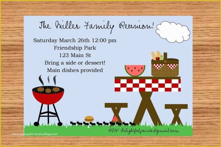 Free Picnic Invitation Template Of 24 Free Picnic Flyer Templates for All Types Of Picnics