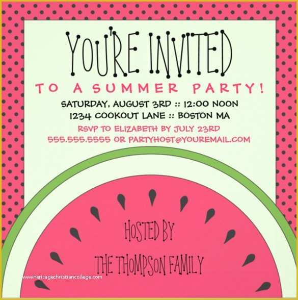 Free Picnic Invitation Template Of 24 Picnic Invitation Template Psd Eps Ai