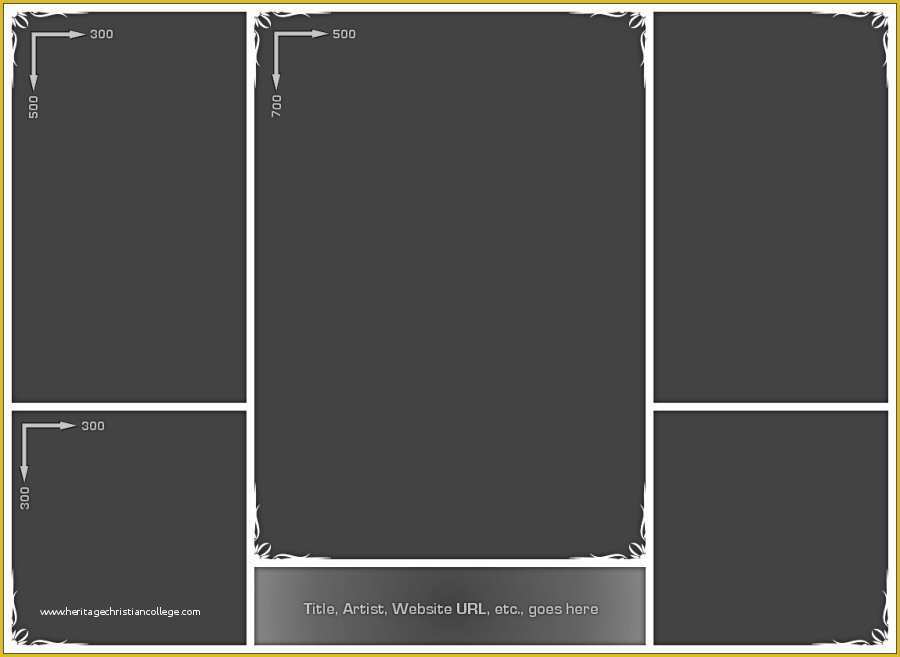 Free Picture Collage Template Of Collage Template 02 by Neyjour On Deviantart