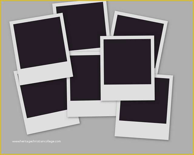 Free Picture Collage Template Of Poloroid Free Backgrounds and Textures