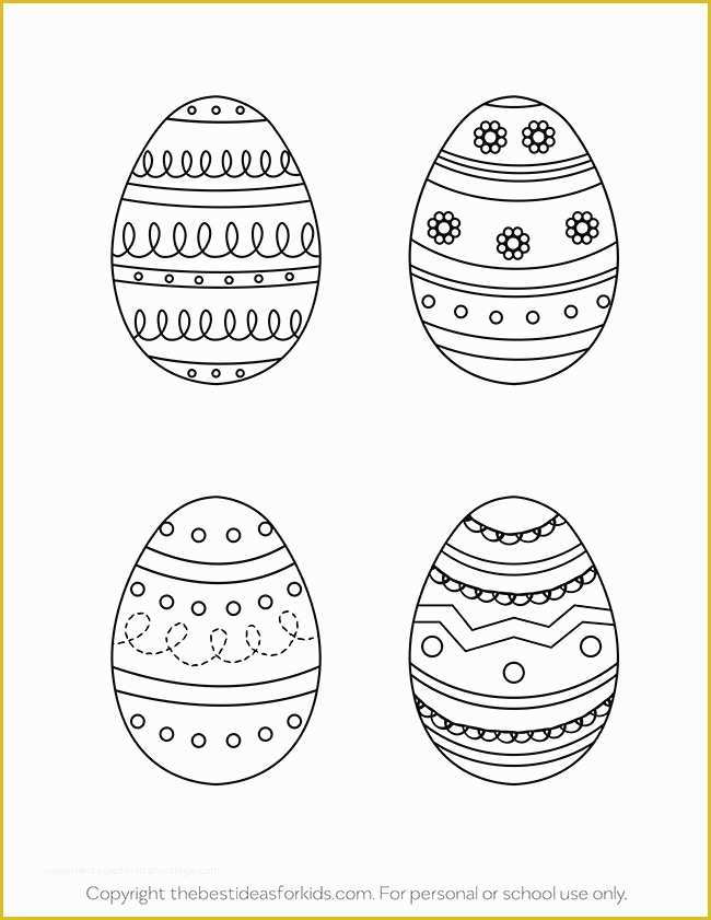 Free Picture Templates Of Easter Egg Template the Best Ideas for Kids