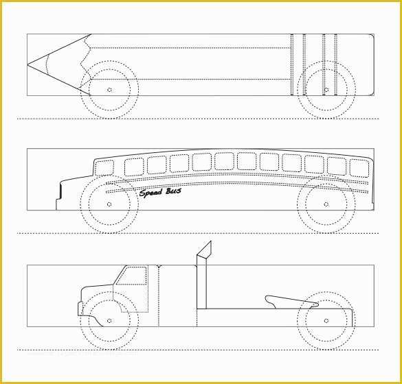 Free Pinewood Derby Car Templates Of 21 Cool Pinewood Derby Templates – Free Sample Example