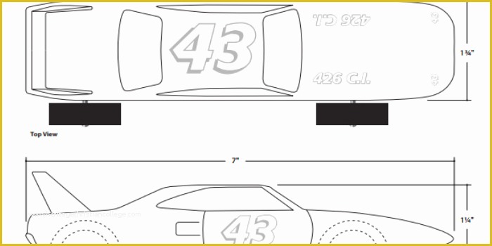 Free Pinewood Derby Car Templates Of 27 Awesome Pinewood Derby Templates – Free Sample