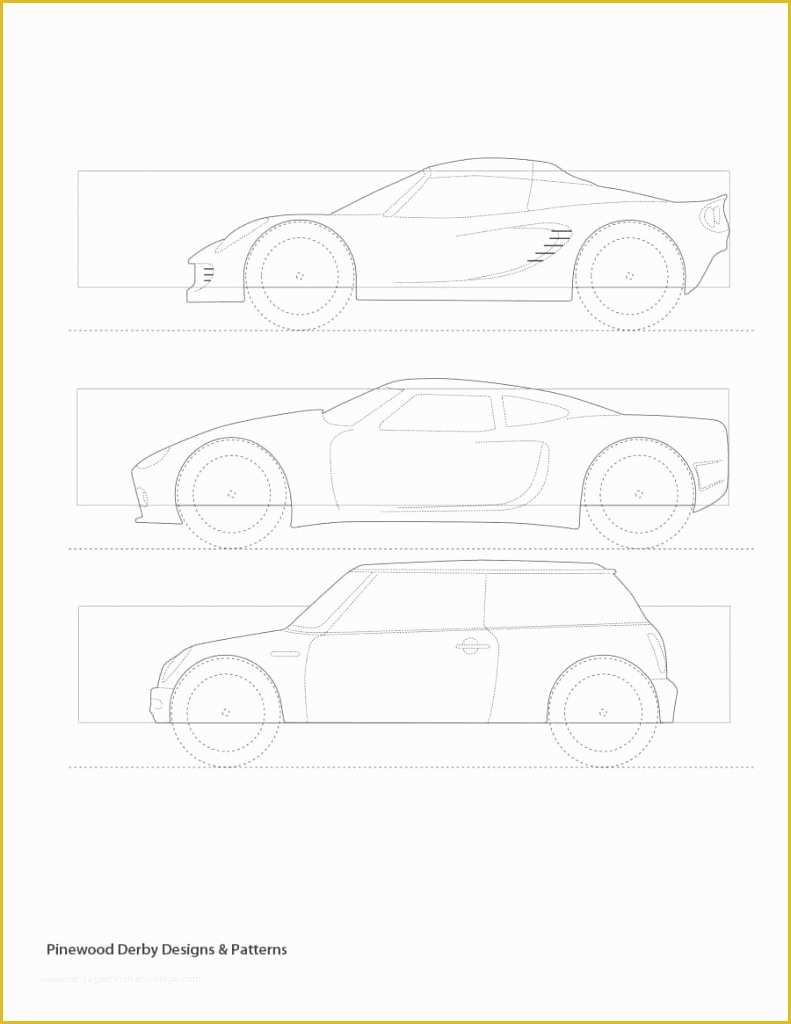 Free Pinewood Derby Car Templates Of 39 Awesome Pinewood Derby Car Designs & Templates