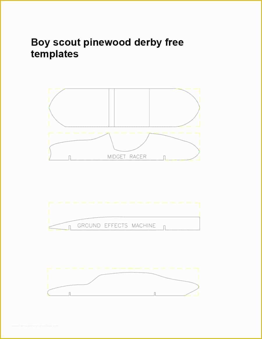 Free Pinewood Derby Car Templates Of 39 Awesome Pinewood Derby Car Designs & Templates