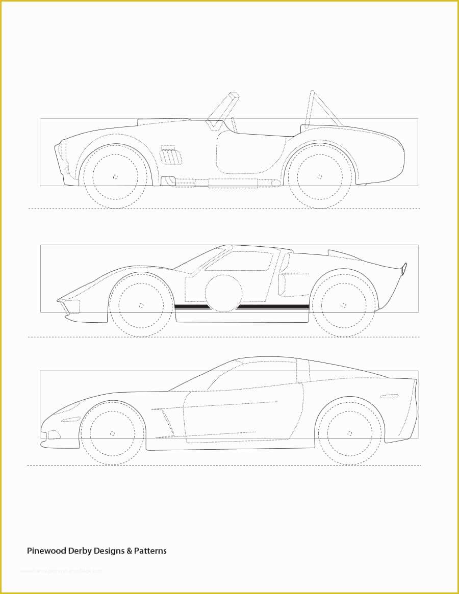 Free Pinewood Derby Car Templates Of 39 Awesome Pinewood Derby Car Designs &amp; Templates