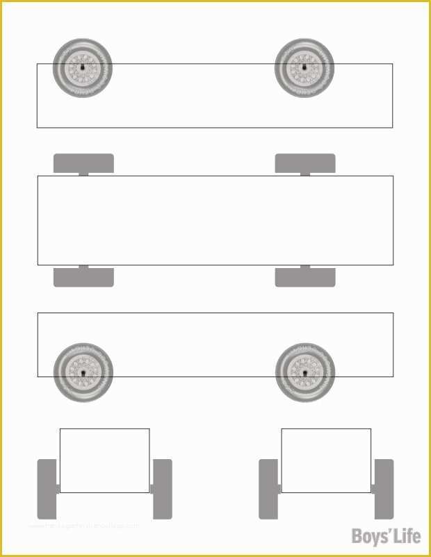 Free Pinewood Derby Car Templates Of Download A Free Pinewood Derby Car Design Template – Boys