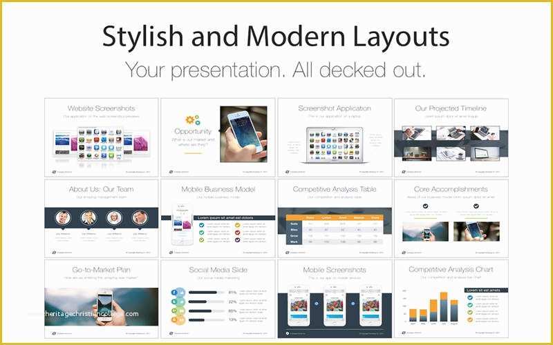 Free Pitch Deck Template Of Powerpoint Pitch Deck Template 12 Business Keynote