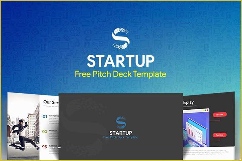 Free Pitch Deck Template Of Startup Pitch Deck Free Powerpoint Template