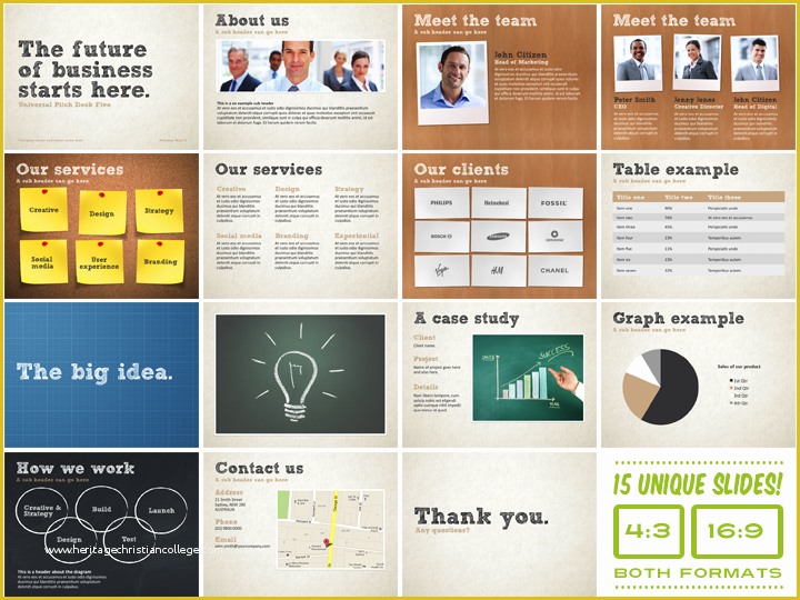 Free Pitch Deck Template Of Ultimate Powerpoint Presentation Bundle Pitchstock