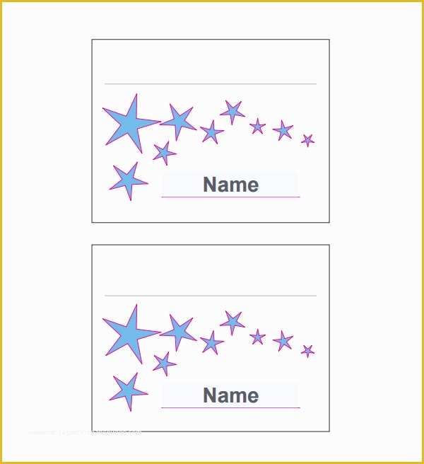 Free Place Card Template Of 7 Place Card Templates