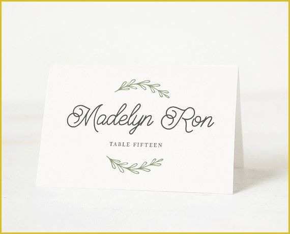 Free Place Card Template Of Best 25 Printable Place Cards Ideas On Pinterest