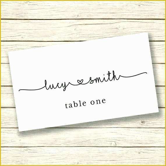 Free Place Card Template Of Christmas Dinner Place Cards Template Free