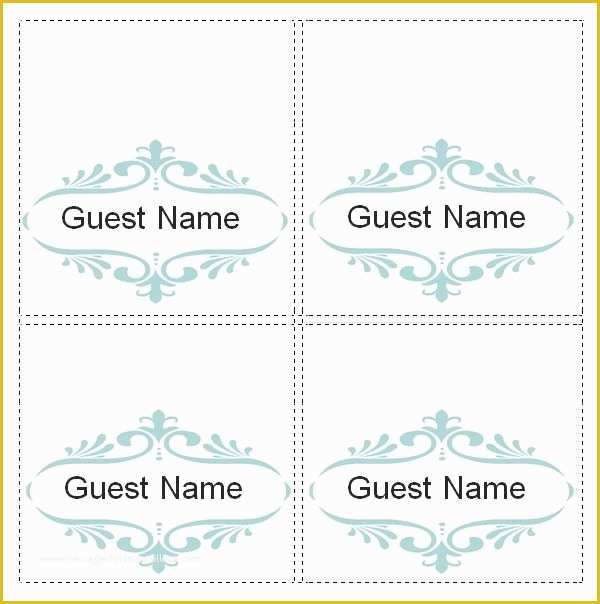 Free Place Card Template Word Of Place Card Template 6 Per Sheet Layer Your Woodgrain Place