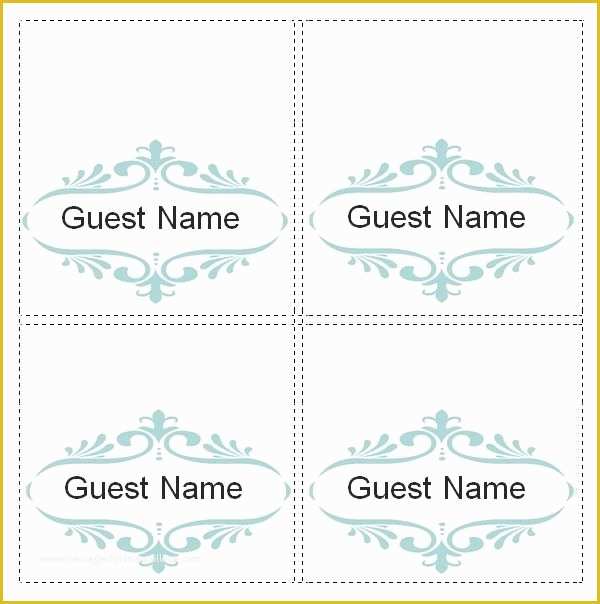 Free Place Card Template Word Of Place Card Template 6 Per Sheet Layer Your Woodgrain Place