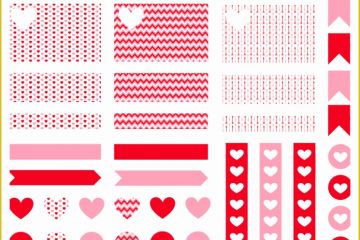 45 Free Planner Sticker Template | Heritagechristiancollege