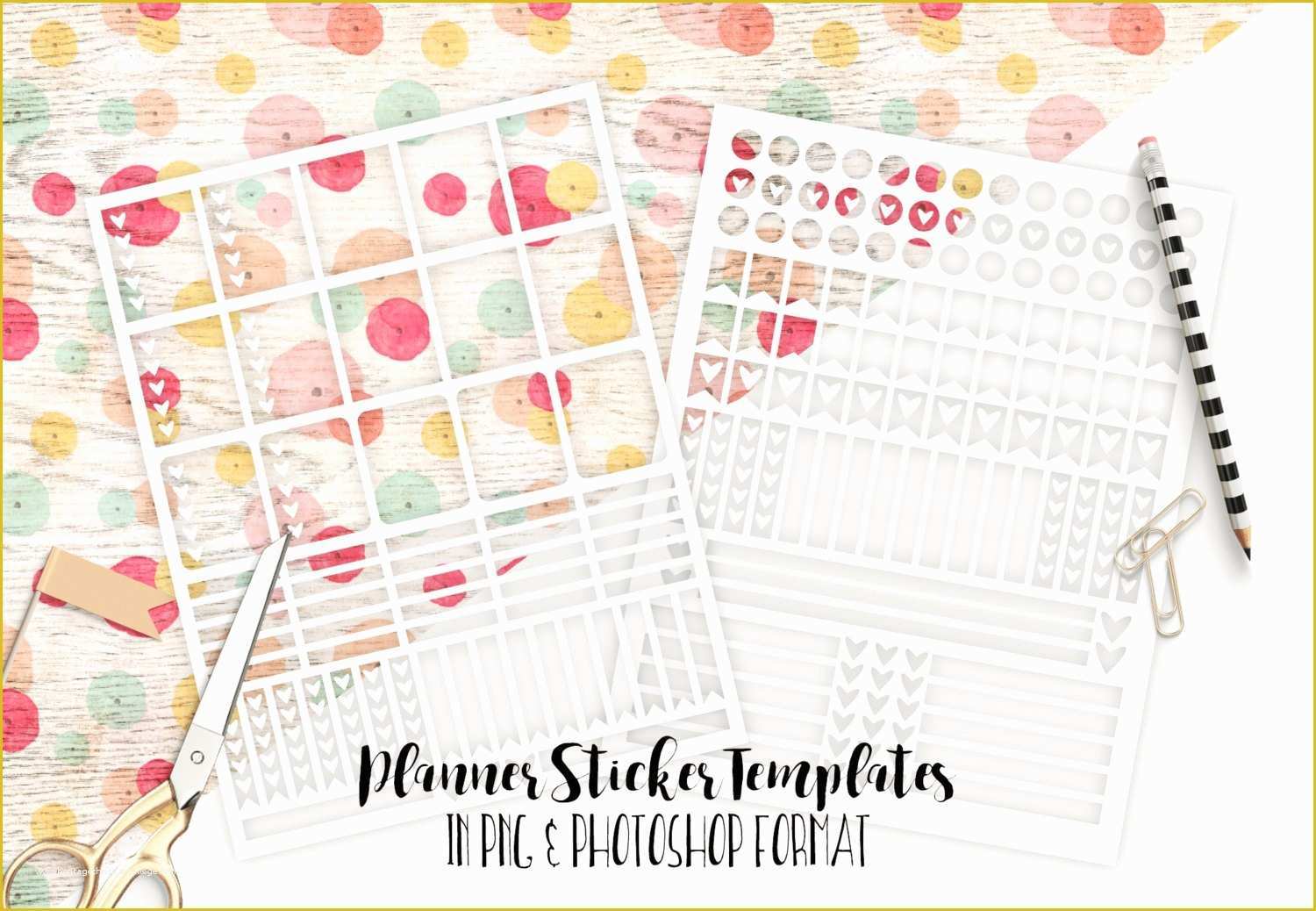 Free Planner Sticker Template Of Planner Sticker Templates Personal Use Blank Diy Sticker