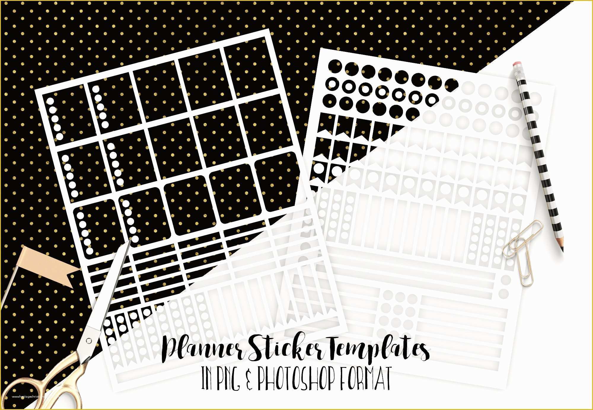 Free Planner Sticker Template Of Planner Sticker Templates Shop Stationery Templates