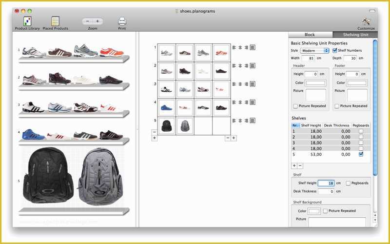 Free Planogram Templates Of Planograms for Mac Download App Mac