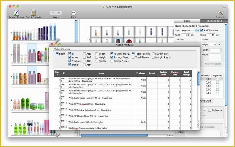 Free Planogram Templates Of Planograms for Mac Download App Mac