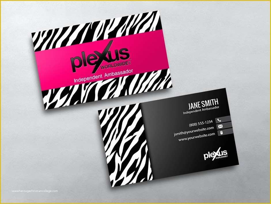 Free Plexus Business Card Templates Of Plexus Business Cards