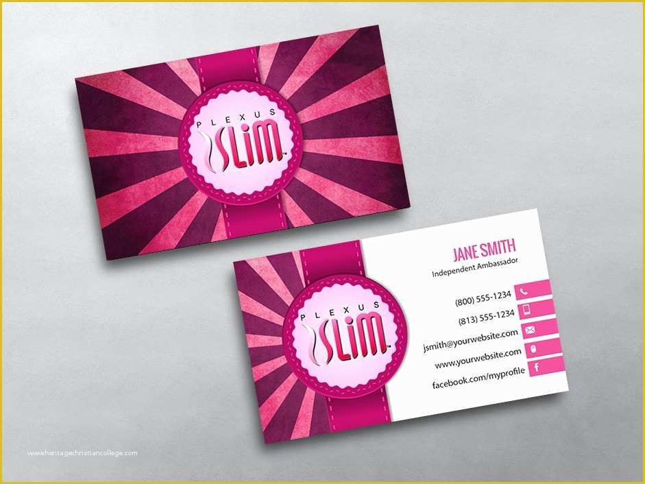 Free Plexus Business Card Templates Of Plexus Business Cards