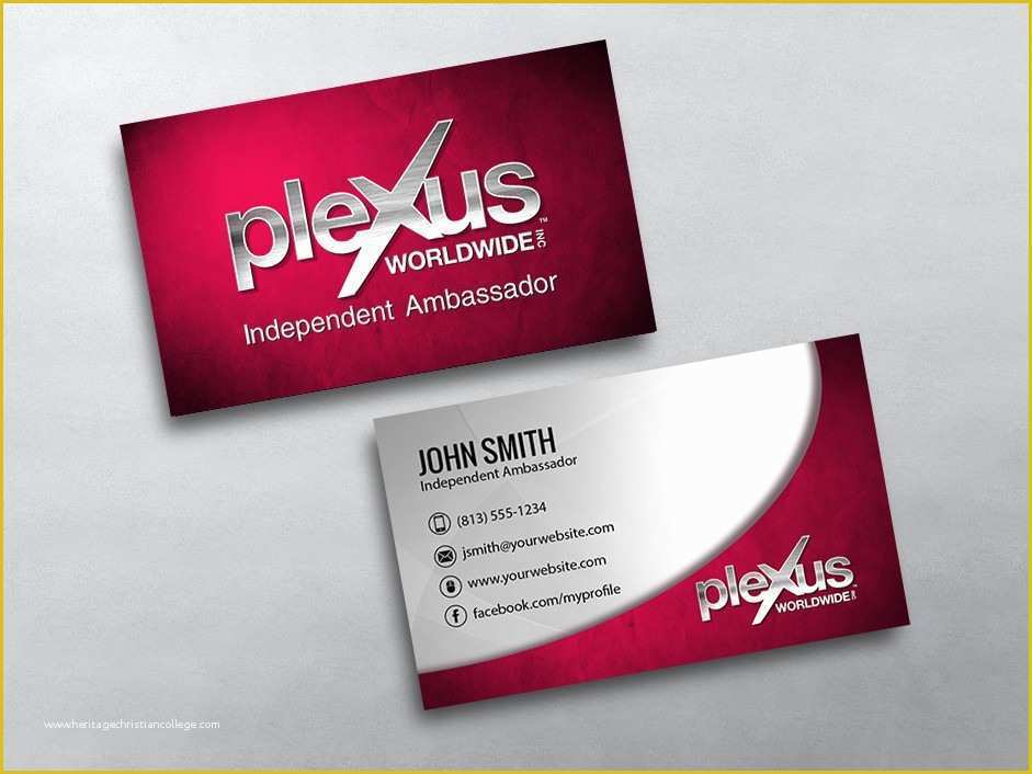 Free Plexus Business Card Templates Of Plexus Business Cards