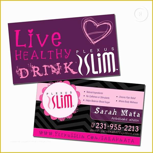 Free Plexus Business Card Templates Of Plexus Slim Business Cards On Behance