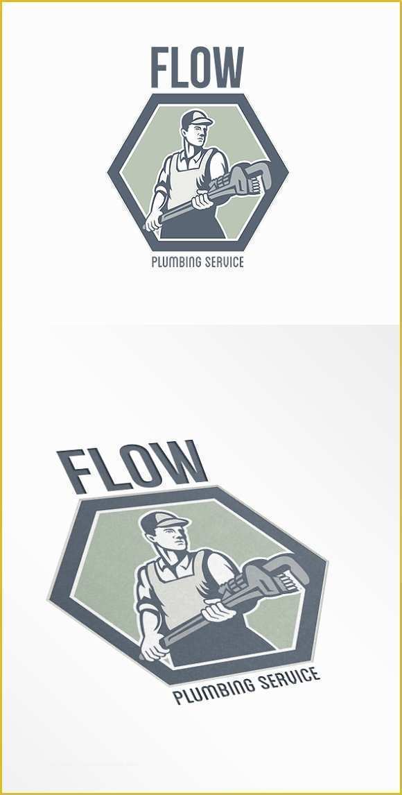 Free Plumbing Logo Templates Of Pipes Plumbing Services Logo Logo Templates Creative