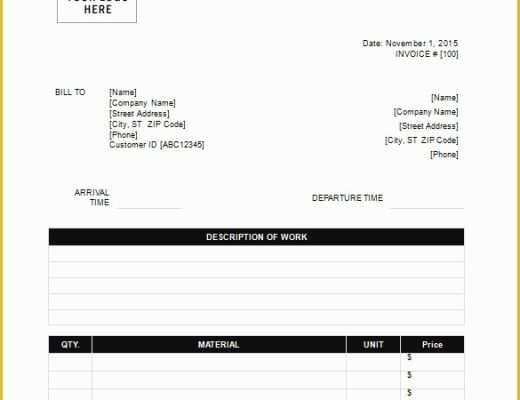 Free Plumbing Templates Of Plumbing Invoice Free Download Printable Templates Lab