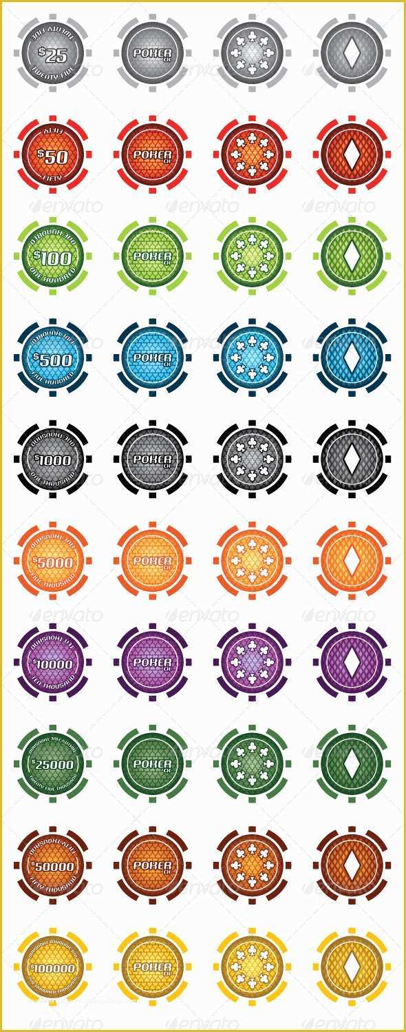 Free Poker Chip Template Of 8 Best Of Chip Printable Stickers Poker Chip