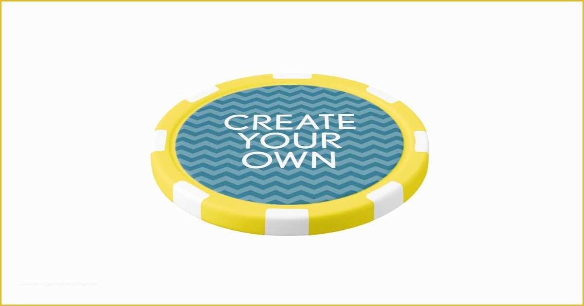 Free Poker Chip Template Of Create Your Own Template Set Poker Chips