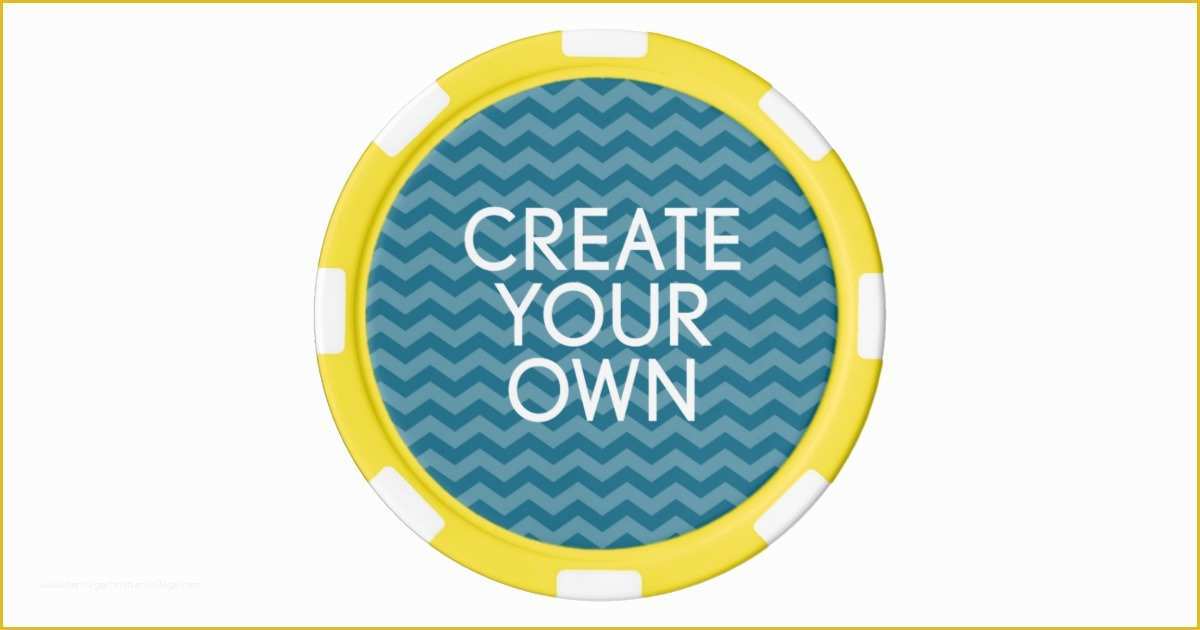 Free Poker Chip Template Of Create Your Own Template Set Poker Chips