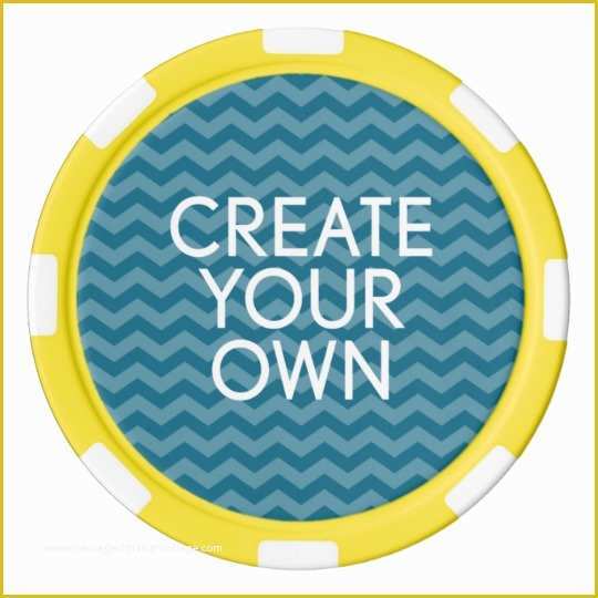 Free Poker Chip Template Of Create Your Own Template Set Poker Chips