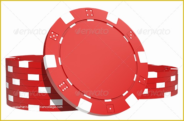 Free Poker Chip Template Of Poker Chip Stack by Permissiontoland