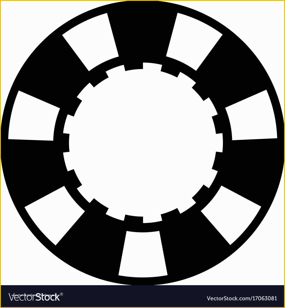 Free Poker Chip Template Of Poker Chip Template