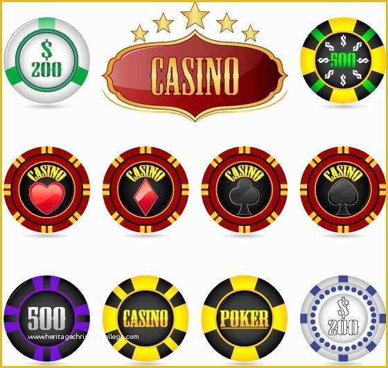 Free Poker Chip Template Of Poker Free Vector 157 Free Vector for