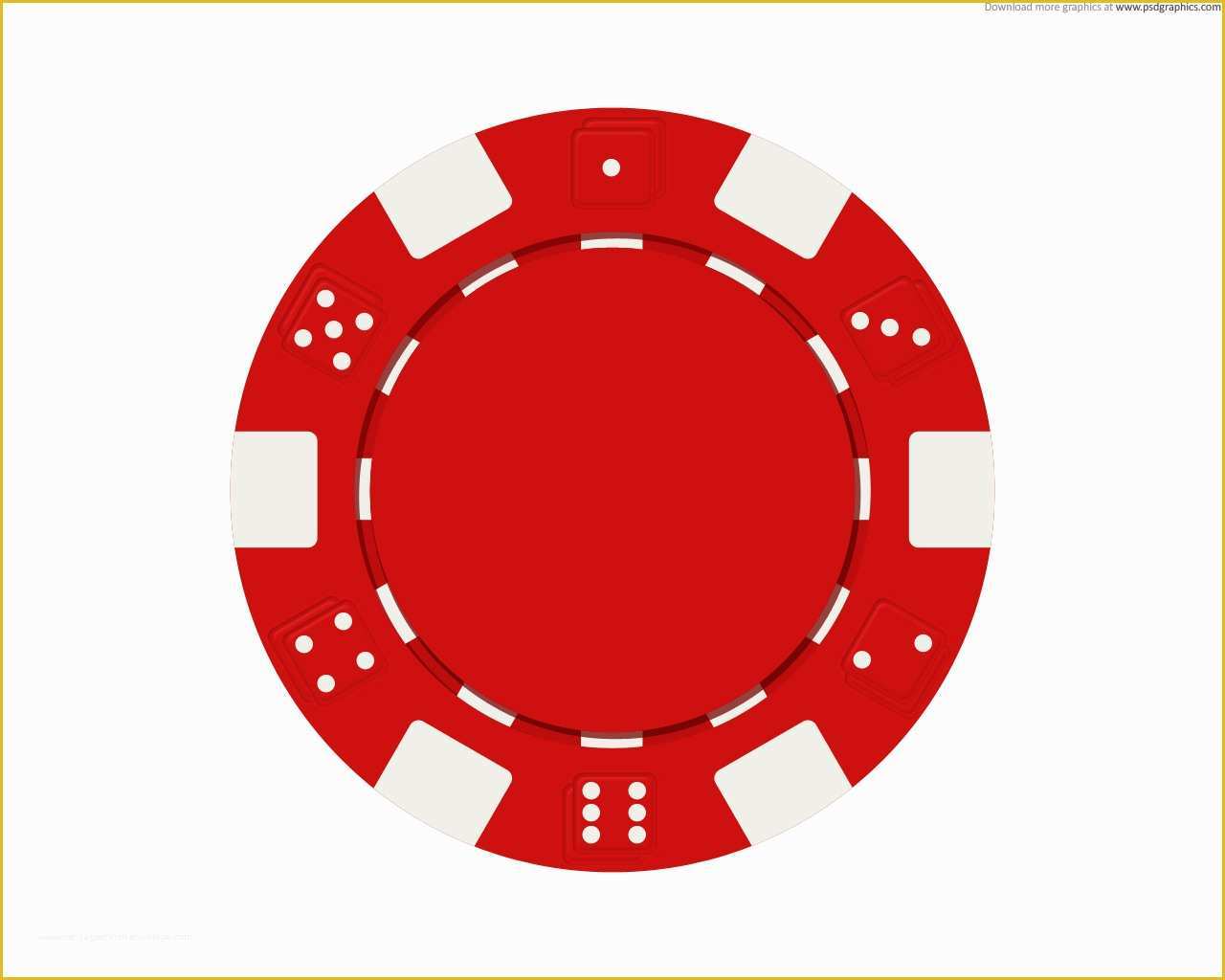 Free Poker Chip Template Of Red Chip Icon Free Icons and Png Backgrounds
