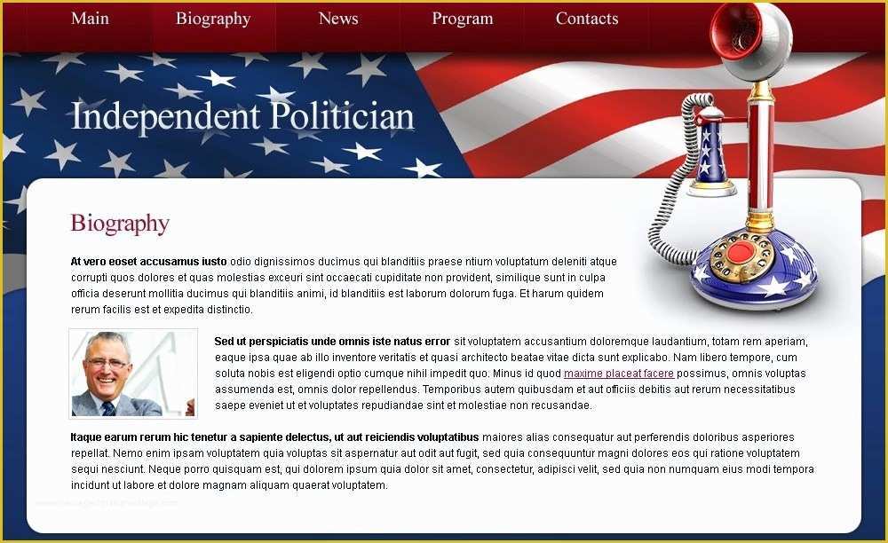 Free Political Website Templates Of top 75 Responsive Free HTML5 Website Templates 2019
