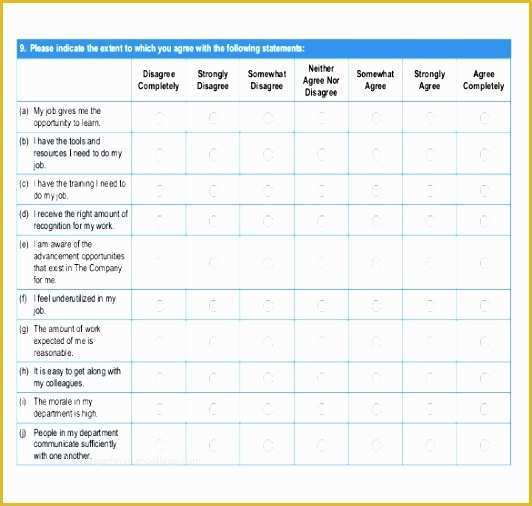 Free Poll Template Of 12 Survey Excel Template Exceltemplates Exceltemplates