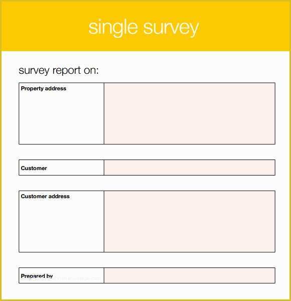 Free Poll Template Of Sample Blank Survey 6 Documents In Pdf Word